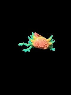 Stuffed axolotl